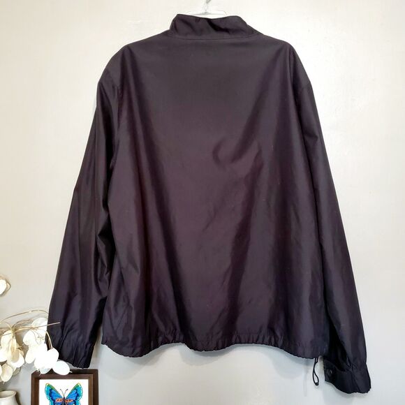 Stockton Ports Baseball Windbreaker Jacket Mens Size XXL Black MiLB WP Golf - Picture 5 of 9